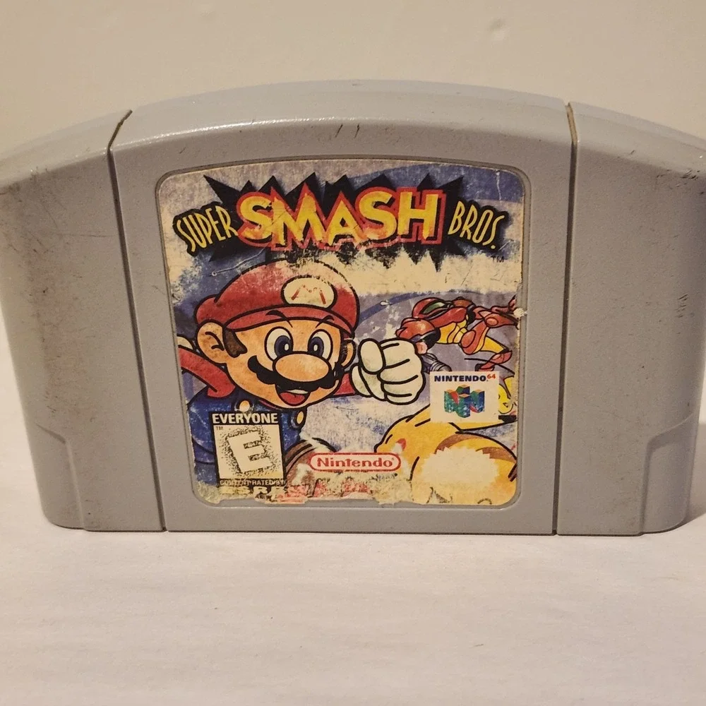 Super Smash Bros (Nintendo 64, 1999) – Authentic Cartridge